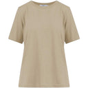 Coster Copenhagen CCH1118 Regular T-Shirt 406 Sand Olive - J BY J Fashion
