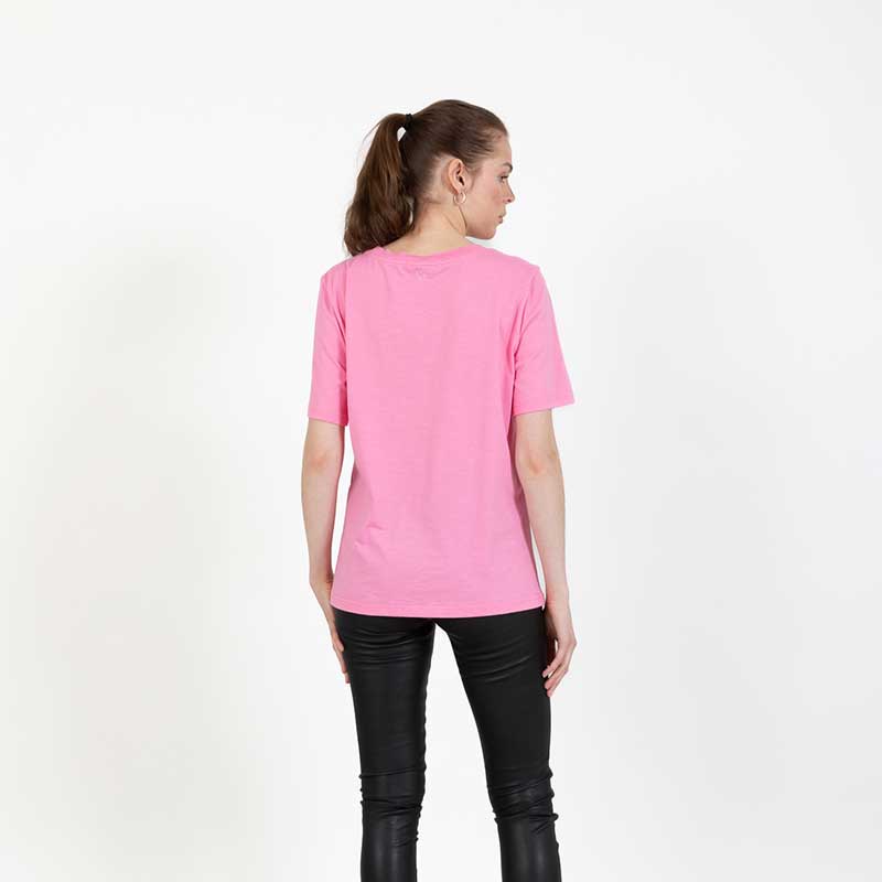 Coster Copenhagen CCH1118 Regular T-Shirt 603 Pink - J BY J Fashion