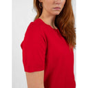 Coster Copenhagen CCH1118 Regular T-Shirt 613 Red - J BY J Fashion