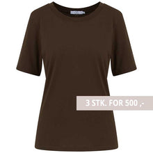 Coster Copenhagen CCH1118 Regular T-Shirt Chocolate Nut - J BY J Fashion