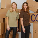 Coster Copenhagen CCH1118 Regular T-Shirt Chocolate Nut - J BY J Fashion