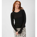 Coster Copenhagen CCH2202 Lana Wool Long Sleeve Black - J BY J Fashion