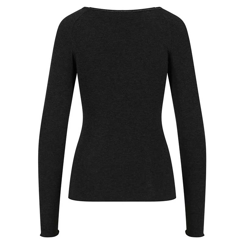 Coster Copenhagen CCH2202 Lana Wool Long Sleeve Black - J BY J Fashion