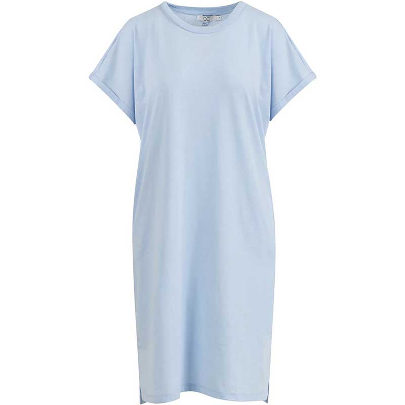 Coster Copenhagen E5256 T-Shirt Dress Powder Blue