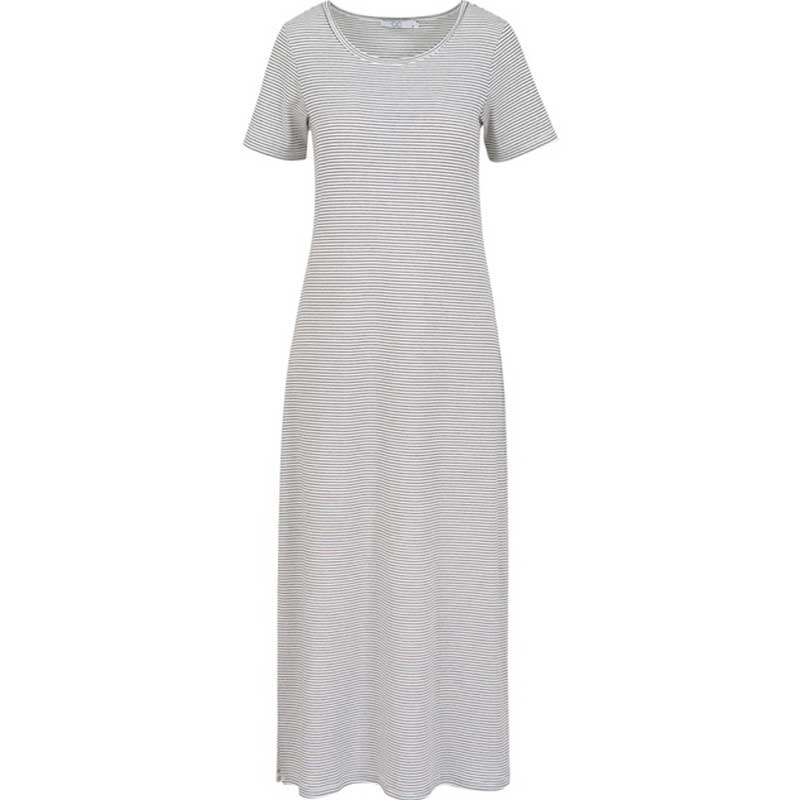 Coster Copenhagen Elyse Loose Dress White/Black Stripe