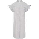 Coster Copenhagen Gwen Shirt Dress Black Stripe