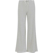 Coster Copenhagen Karoline Rib Pants OffWhite/Black Stripe