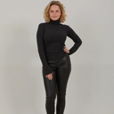 Coster Copenhagen Lana Wool Turtleneck Black