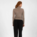 Coster Copenhagen Lana Wool Turtleneck Hazel Melange - J BY J Fashion