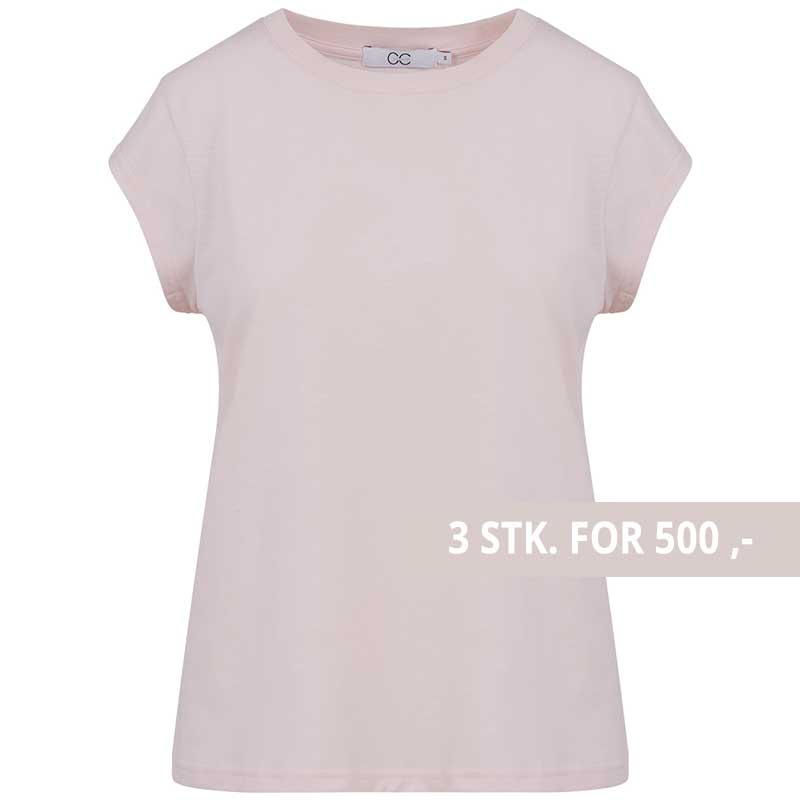 Coster Copenhagen CCH1100 Basic T-Shirt 600 Lyserød