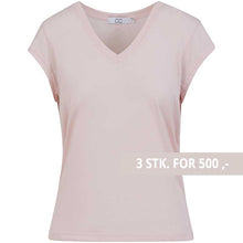 Coster Copenhagen CCH1101 V-Neck T-Shirt 600 Lyserød