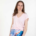 Coster Copenhagen CCH1101 V-Neck T-Shirt 600 Lyserød