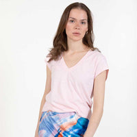 Coster Copenhagen CCH1101 V-Neck T-Shirt 600 Lyserød