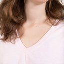 Coster Copenhagen CCH1101 V-Neck T-Shirt 600 Lyserød