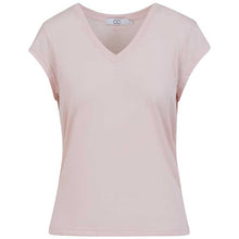 Coster Copenhagen CCH1101 V-Neck T-Shirt 600 Lyserød - J BY J Fashion