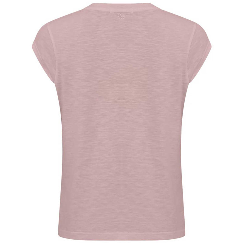 Coster Copenhagen CCH1101 V-Neck T-Shirt 690 Old Rose
