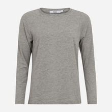 Coster Copenhagen CCH1106 Long Sleeve T-Shirt 129 Light Grey Melange - J BY J Fashion