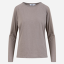 Coster Copenhagen CCH1106 Long Sleeve T-Shirt 383 Dark Mud - J BY J Fashion