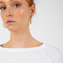 Coster Copenhagen Cch1106 Long Sleeve T-Shirt 200 White - J BY J Fashion