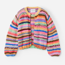 DAWN x DARE Gabi Mohair Handknit Cardigan Multi