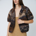 DAWN x DARE Moa Alpaca Handknit Cardigan Soil