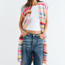 DAWN x DARE Tracey Mohair Handknit Vest Multi