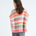 DAWN x DARE Beccala Mohair Handknit Vest Multi - J BY J Fashion