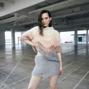 Dawn x Dare Esma Mohair Handknit Pullover Natural Shade - J BY J Fashion