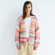 Dawn X Dare Luisa Mohair cardigan i orange-1