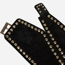 Depeche 17198 Studded Waist Belt Black/ Gold