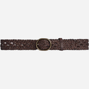 Depeche 17316 Weave Belt Winter Brown / Brass