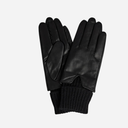 Depeche Gloves With Knitcuff Black/Black