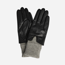 Depeche Gloves With Knitcuff Black/Grey