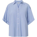 Depeche 100014 FayDE SS SHirt Lyseblå - J BY J Fashion