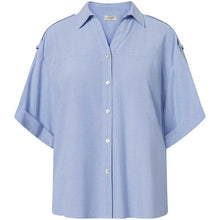 Depeche 100014 FayDE SS SHirt Lyseblå - J BY J Fashion