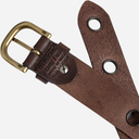 Depeche 13702 Jeans Belt Brown/Brass