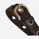 Depeche 13702 Jeans Belt Dark Brown