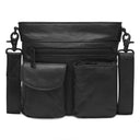 Depeche 15350 Cross Over Black / Black - J BY J Fashion