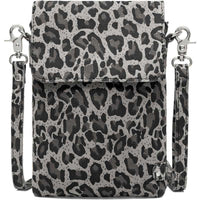 Depeche 16044 Mobilebag Grey Leo Print - J BY J Fashion