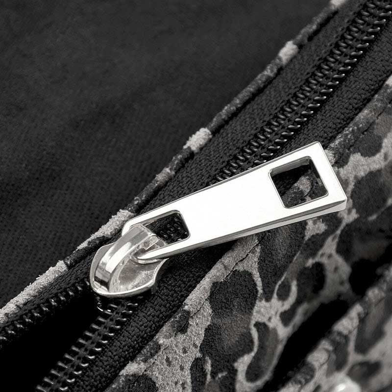 Depeche 16044 Mobilebag Grey Leo Print - J BY J Fashion
