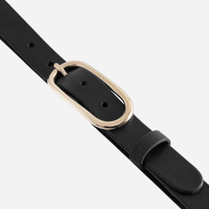 Depeche 16086 Narrow Belt Black