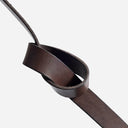 Depeche 16086 Narrow Belt Dark Brown