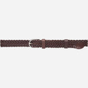 Depeche 16350 Braided Belt Chocolate