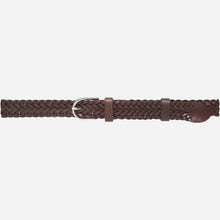 Depeche 16350 Braided Belt Chocolate