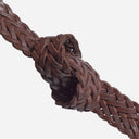 Depeche 16350 Braided Belt Chocolate