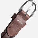 Depeche 16350 Braided Belt Chocolate