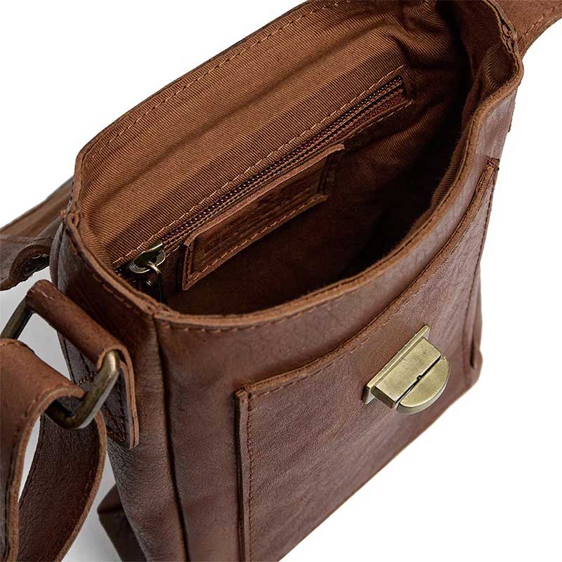 Depeche 16528 Mobilebag Vintage Cognac