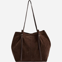 Depeche 16616 Suede Shopper Chocolate