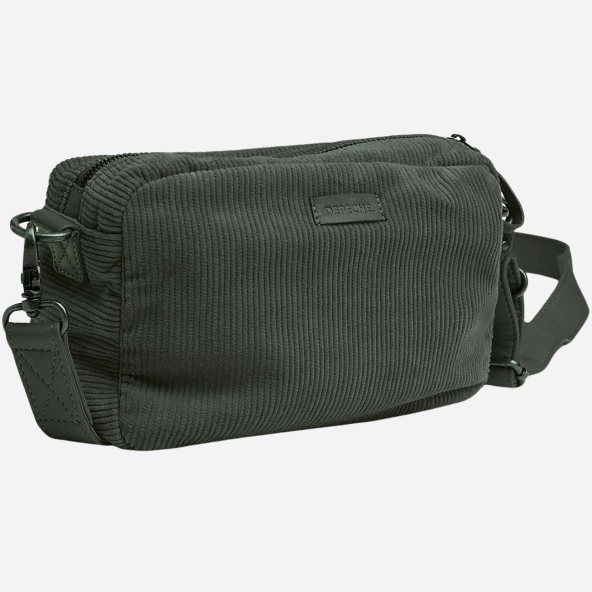 Depeche 16718 Velvet Crossover Army Green