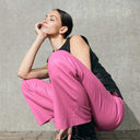 Depeche 50896 AvaDEP RW Flare 7/8 Pants Bubble Gum - J BY J Fashion